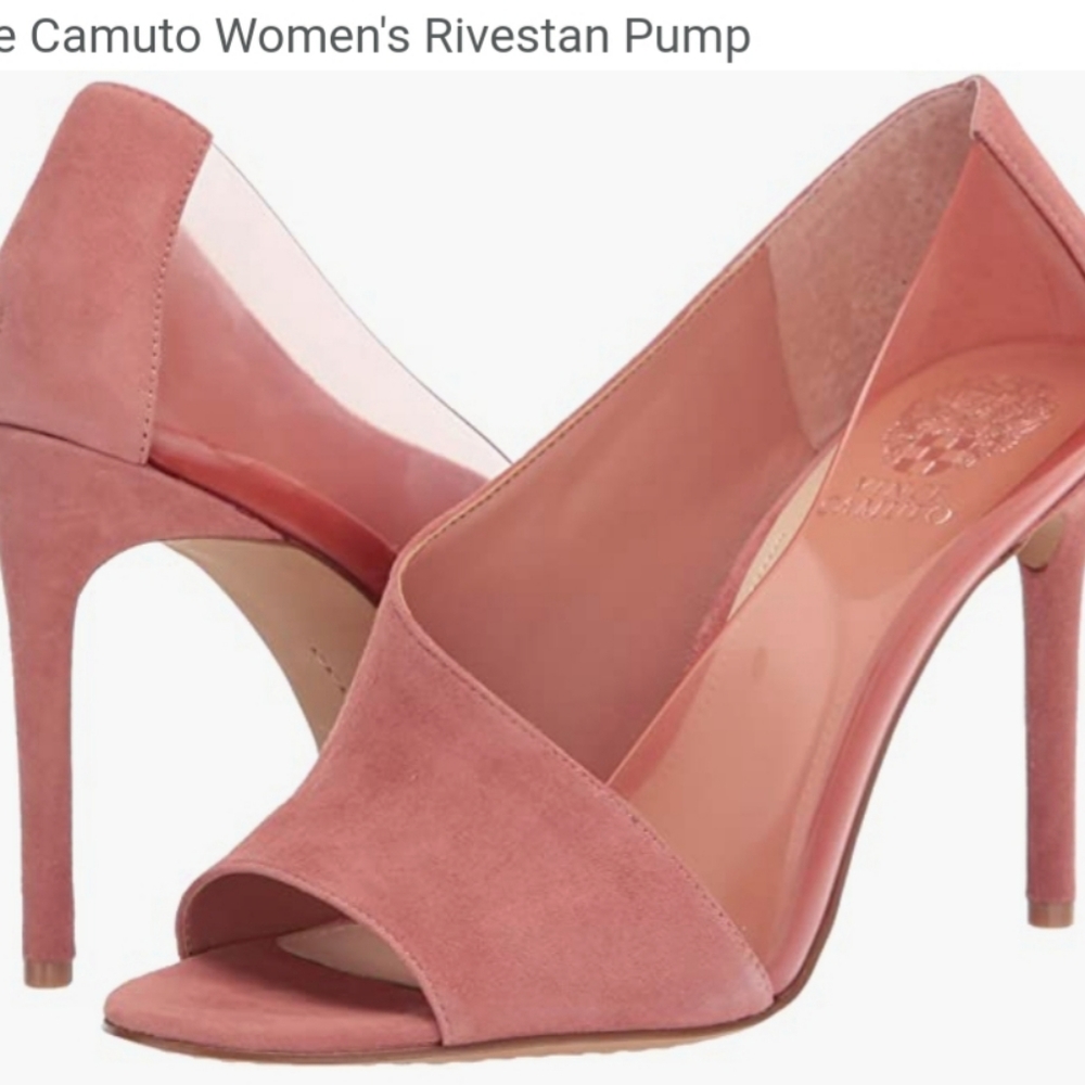 VINCE CAMUTO Rivestan Pumps Women's Shoes In Rose - size 10M